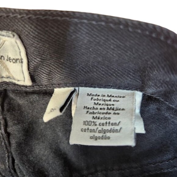 Calvin Klein Men’s Jeans 36x32 Easy Fit Black Denim - Picture 5 of 7